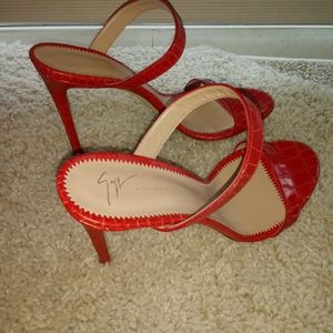 Giuseppe Zanotti  Vera cuoio heels